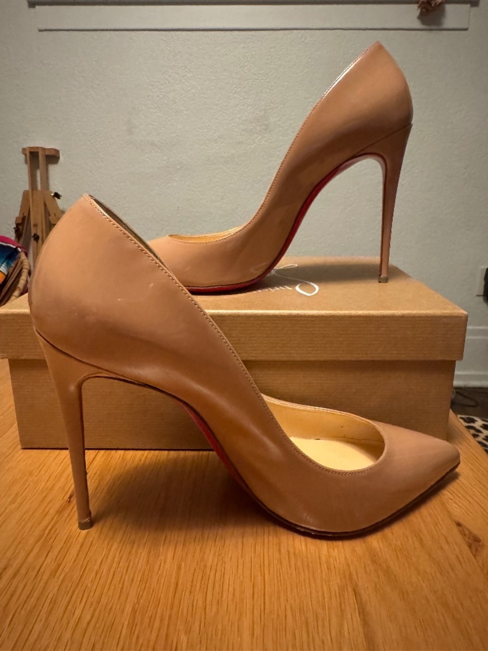 Nude Christian Louboutins